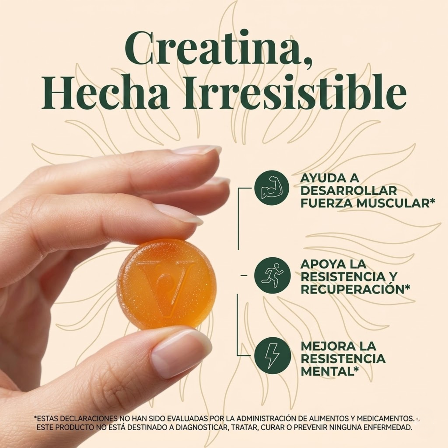 CREATINE GUMMIES Máxima Fuerza, Energía y Volumen en Glúteos + envio gratis a todo Guatemala🎁