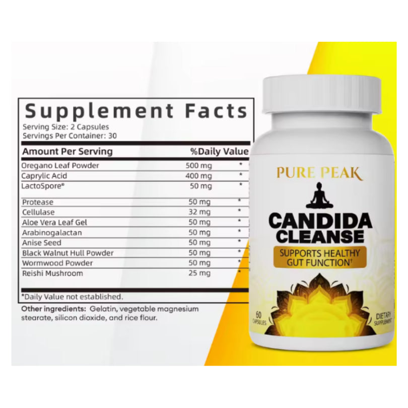 🌿CANDIDA CLEANSE 🍄 Limpieza intestinal profunda para reducir hinchazón y mejorar tu rendimiento