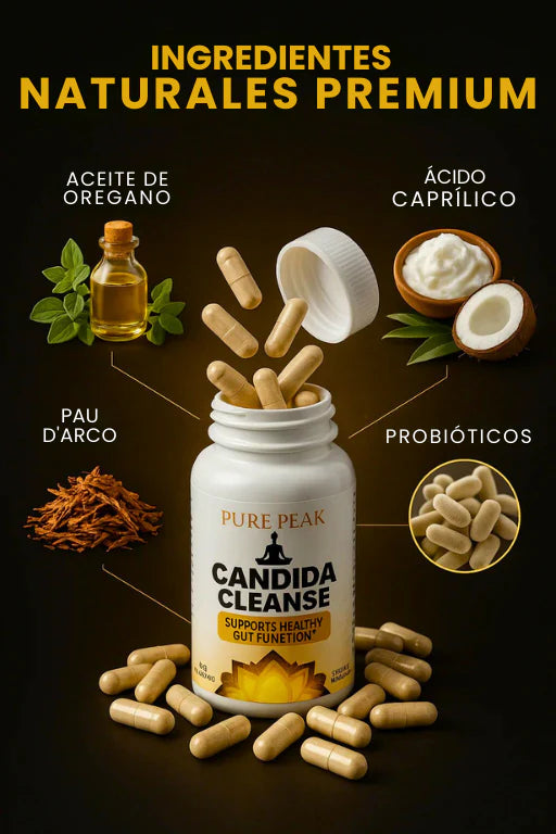 🌿CANDIDA CLEANSE 🍄 Limpieza intestinal profunda para reducir hinchazón y mejorar tu rendimiento
