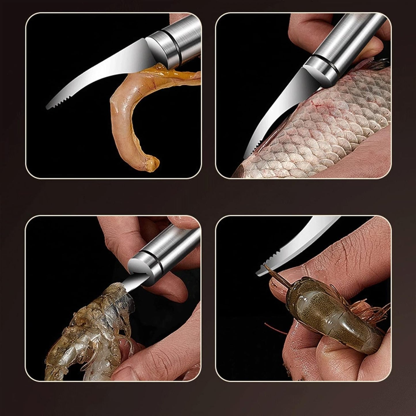 Pelador de camarones multiusos + envio gratis a toda Guatemala 🇬🇹