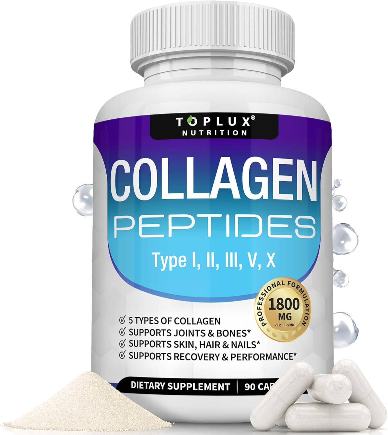 Colágeno Péptidos Toplux"y Revive Tu Vitalidad  ayuda a tu cuerpo a sentirse joven y saludable,