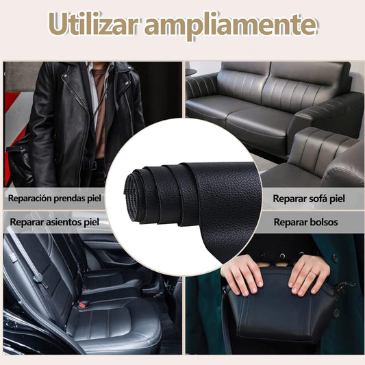 Parche Pro para Reparar el Cuero de tu auto o muebles de tu hogar+ envio gratis a todo Guatemala