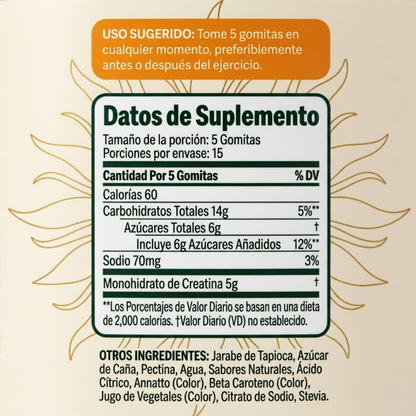 Elúviya® – Creatina en Gomitas | Máxima Fuerza, Energía y Volumen en Glúteos