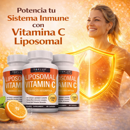 Vitamina C liposomal x 90 capsulas + envio gratis a toda Guatemala🎁