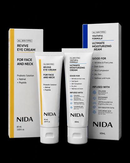 COMBO NIDA  Revive Eye Cream DISEÑADO PARA EL CUIDADO DE TU ROSTRO+ ENVIO GRATIS A TODO GUATEMALA