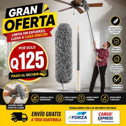 Plumero Extensible  que Llega Hasta 2.8 Metros Sin Riesgo + envio gratis a todo Guatemala 🎁