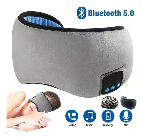 🔥 ¿Te Cuesta Dormir Por La Luz O El Ruido?: Antifaz Bluetooth y Sonido + ENVÍO GRATIS