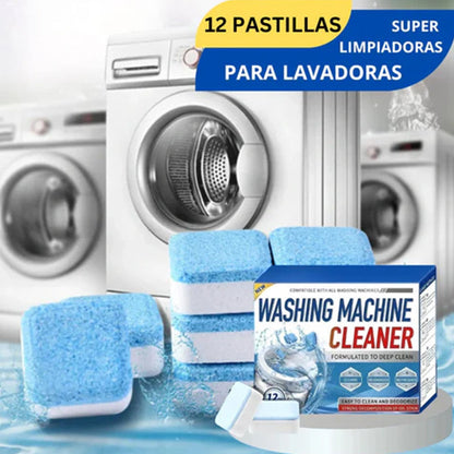 PASTILLA LIMPIEZA LAVADORA X12UNDADES - ENVÍO GRATIS 😁⚡
