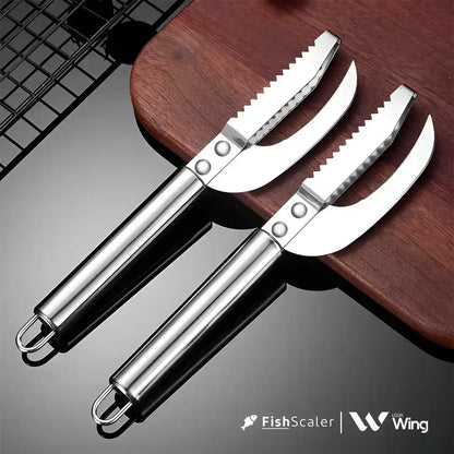 Cuchillo para limpiar pescado 3 en 1 de acero inoxidable +envío gratis a toda Guatemala 🎁