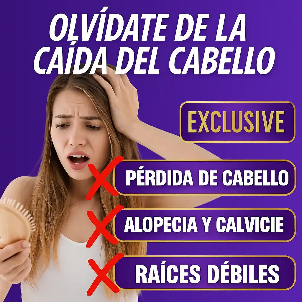 💜 HairGrowth™ 60 cápsulas -  El secreto del crecimiento capilar que está revolucionando las redes✨