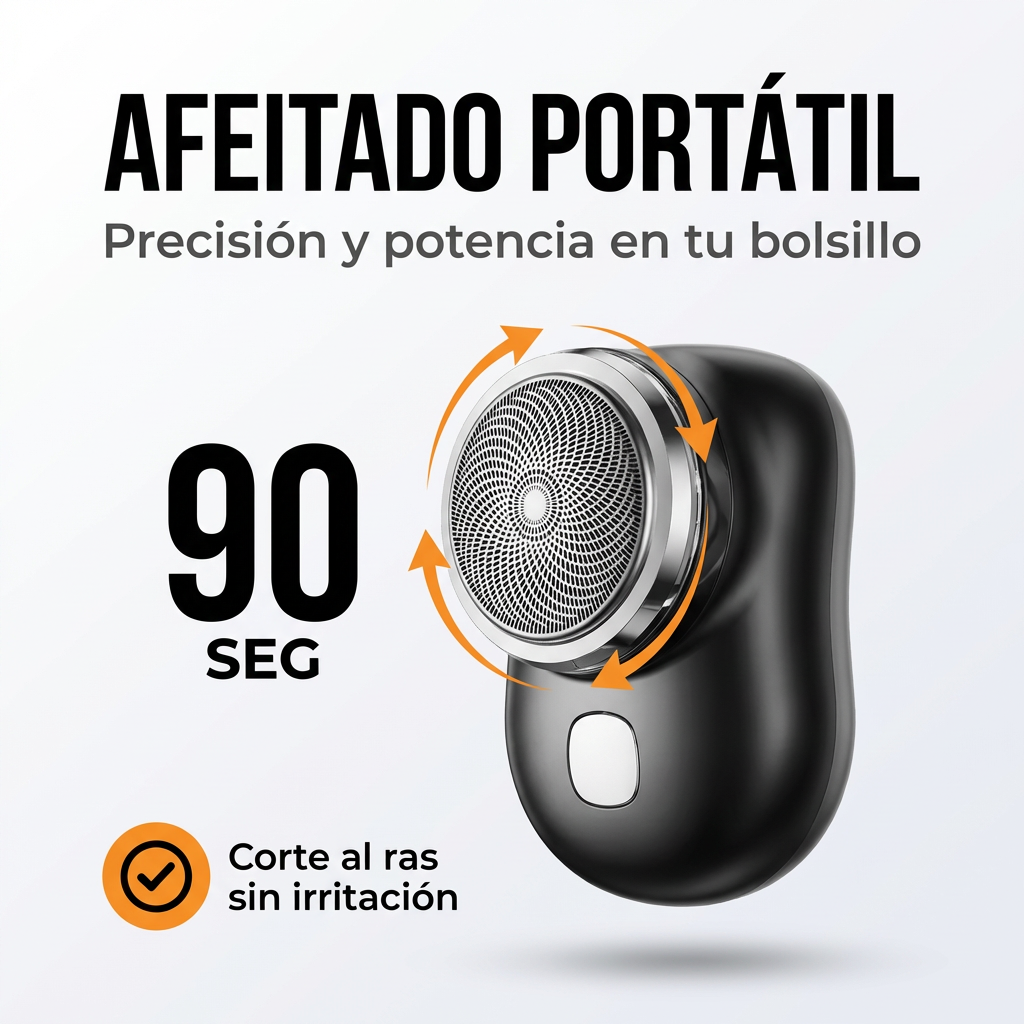 SHAVER PRO 360°: Mini Rasuradora
