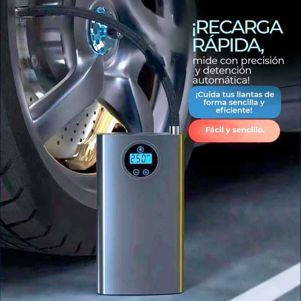 COMPRESOR DE AIRE DIGITAL PORTATIL🚗+ ENVIO GRATIS A TODA GUATEMALA 🎁