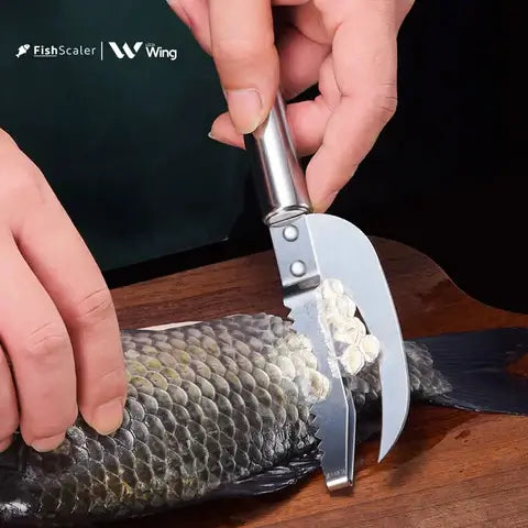 Cuchillo para limpiar pescado 3 en 1 de acero inoxidable +envío gratis a toda Guatemala 🎁
