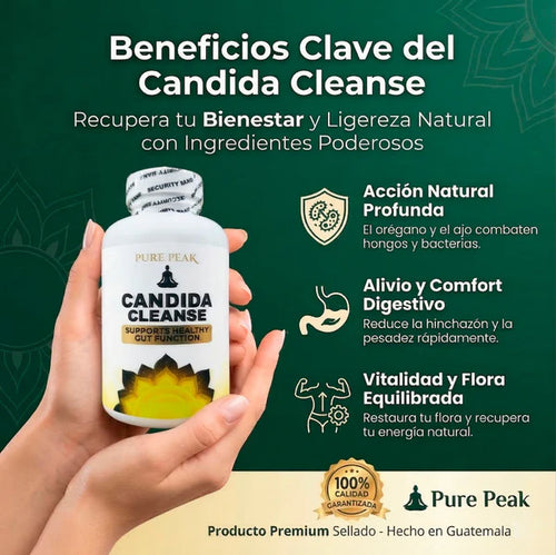 🌿CANDIDA CLEANSE 🍄 Limpieza intestinal profunda para reducir hinchazón y mejorar tu rendimiento